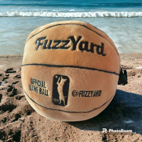 plush basketball fuzz yard