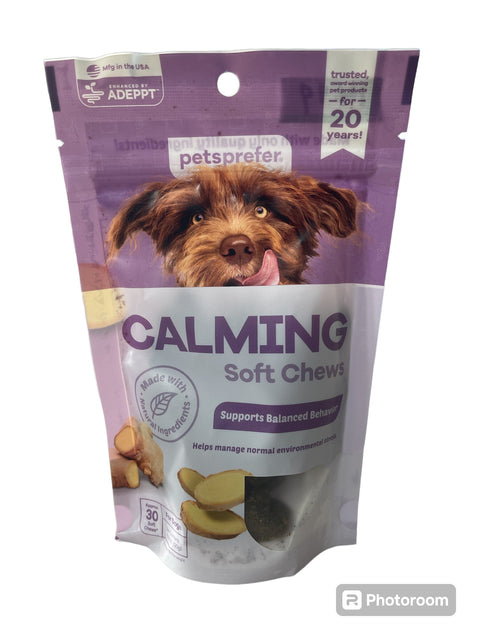 pets prefer calming soft chews 30 count