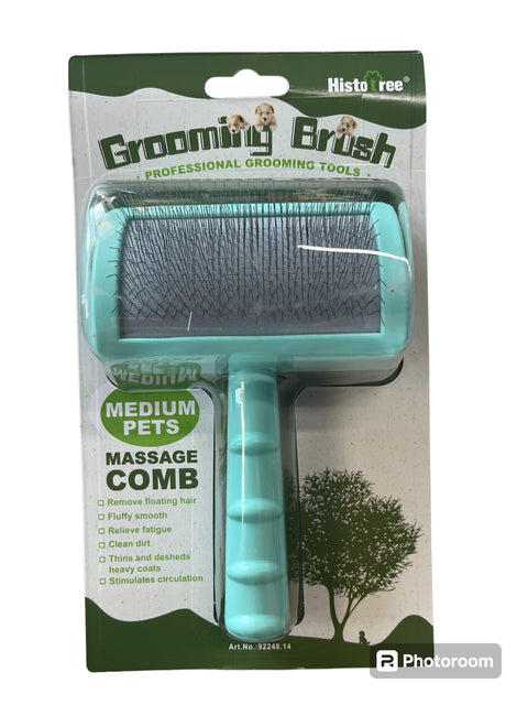 grooming slicker brush medium size