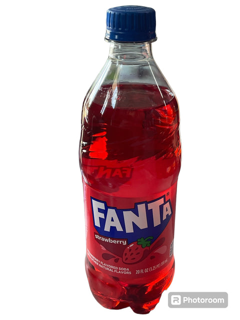 fanta strawberry 20 oz flo