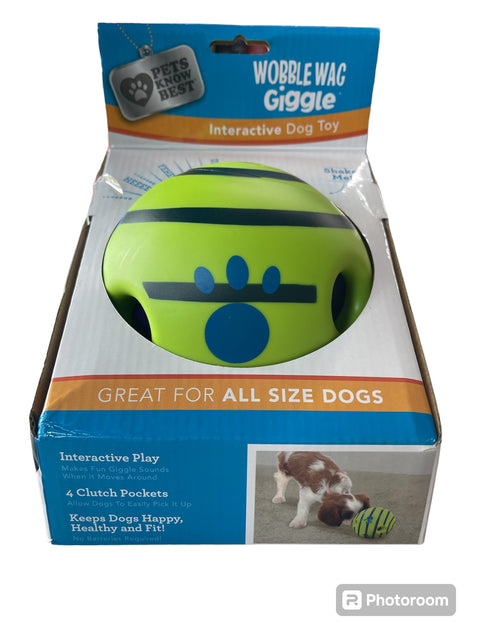 wobble wag giggle interactive dog toy