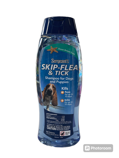 sergeants flea and tick shampoo for for dogs and puppies 18 flo oz