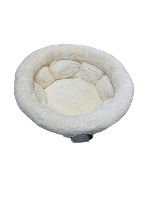 dog bed white reversible