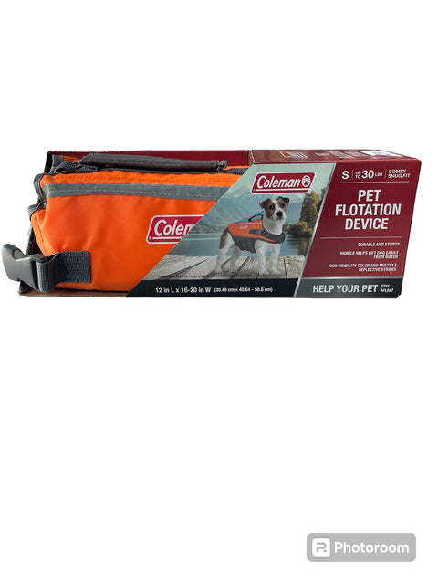 coleman pet flotation device S up to 30 lbs