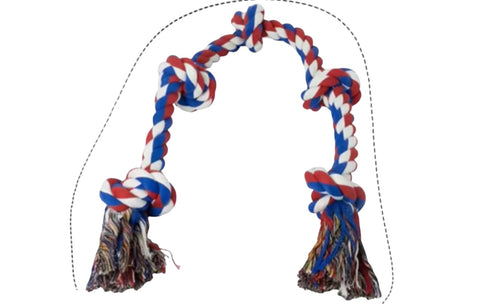 tug know rope 3 feet long