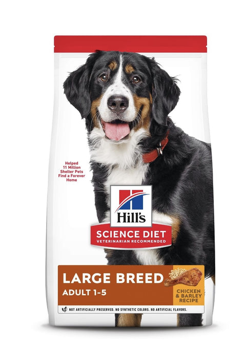 Hill's Science Diet Adult Large Breed Chicken & Barley Recipe Dog Food 35lb Bag