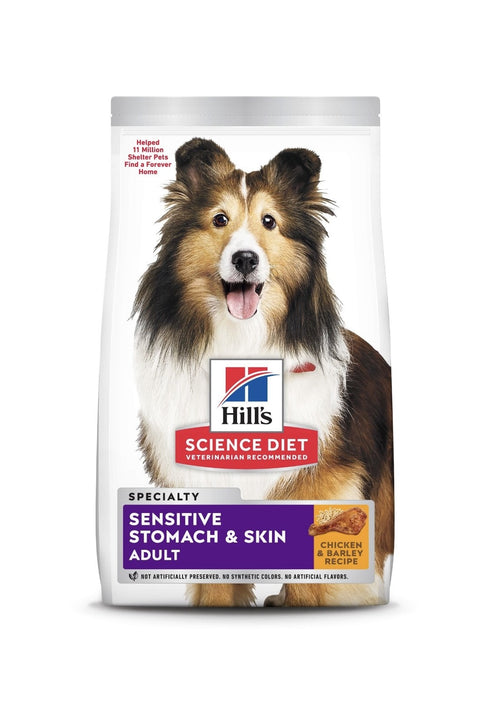 Hill's Science Diet Adult Sensitive Stomach & Skin Dog Food 30lb Bag