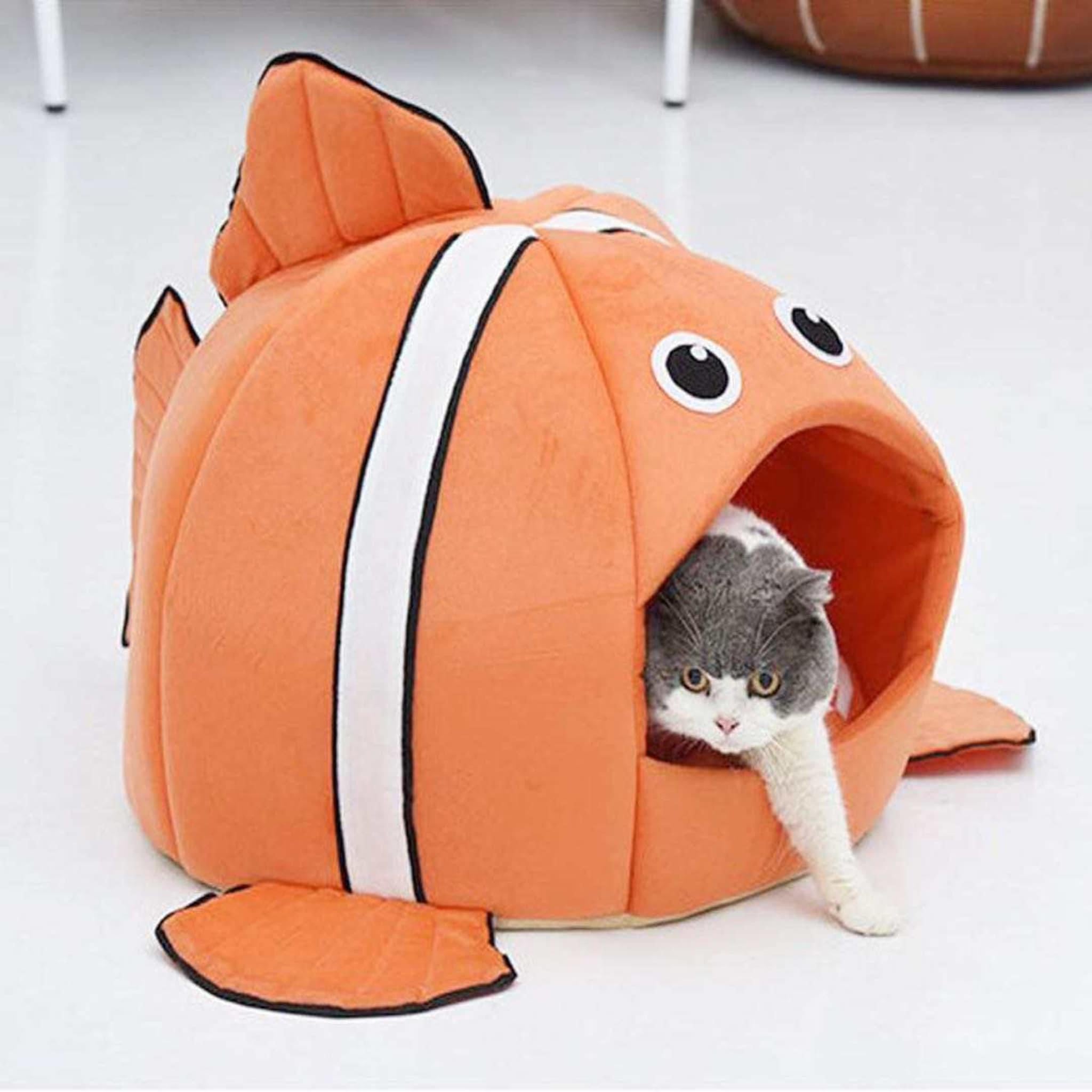 Clown Fish Pet Bed Valston s Pet Supplies