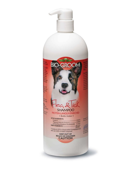 Bio-Groom Flea & Tick Dog Shampoo 32oz