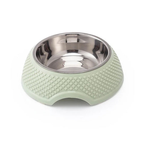 Stainless Steel Pet Bowl with Removable Base