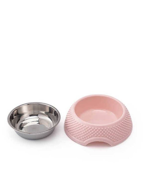 Stainless Steel Pet Bowl with Removable Base