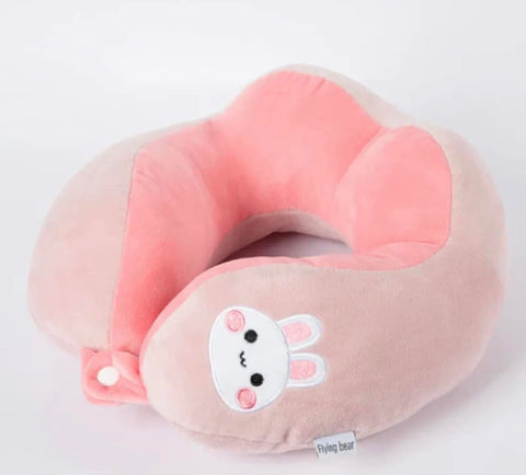 Pink Rabbit Chin Pillow