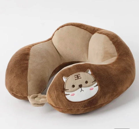 Brown Cat Chin Pillow