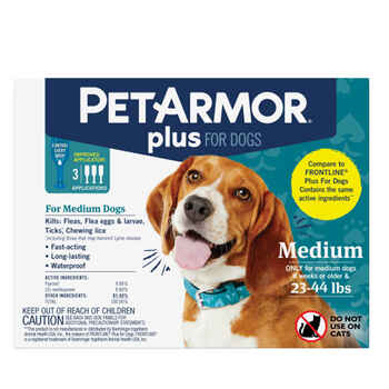 PetArmor® Plus Flea & Tick Topical for Dogs 23 - 44 lbs