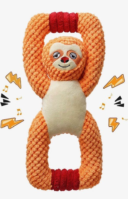 Orange Sloth Soft Plush Toy