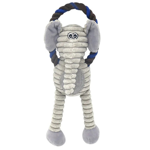 Plush gnaw toys- monkey, lion, elephant