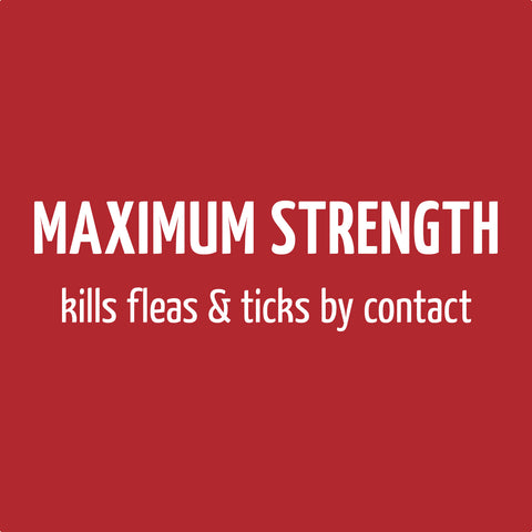 FLEA & TICK MAXIMUM STRENGTH SHAMPOO FOR DOGS