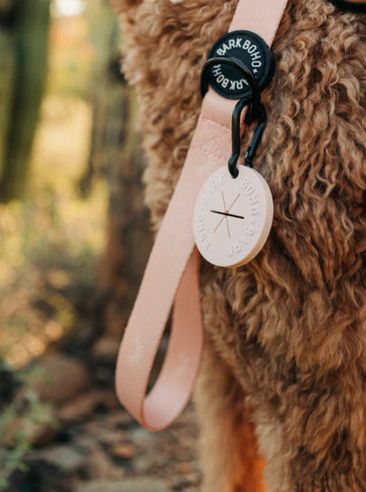 Blush Fabric Leash