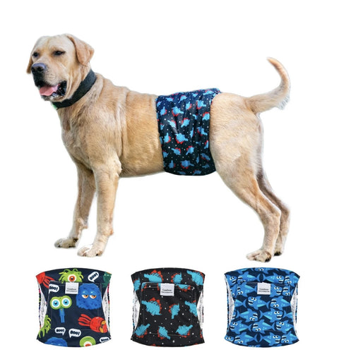 Belly Band Washable Dog Diaper